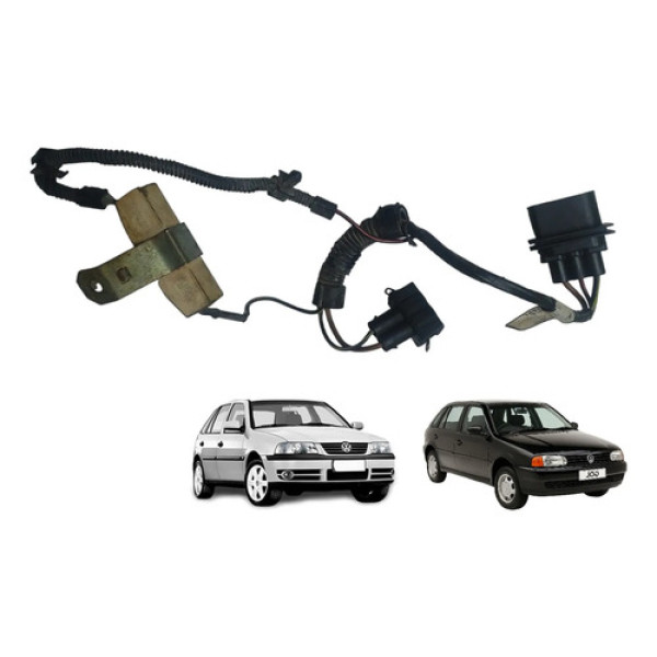 Chicote Conector Ventoinha Radiador Gol Parati G2 G3 G4