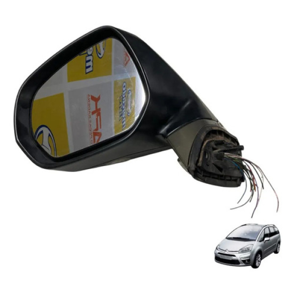 Retrovisor Esquerdo C4 Picasso 2009 2010 2011 2012 2013 2014