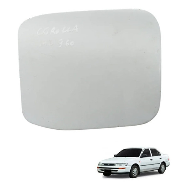 Tampa Portinhola Tanque Combustivel Corolla 92 93 94 95 96 Branco 1993