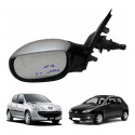 Retrovisor Peugeot 206 207 Manual Lado Esquerdo Original