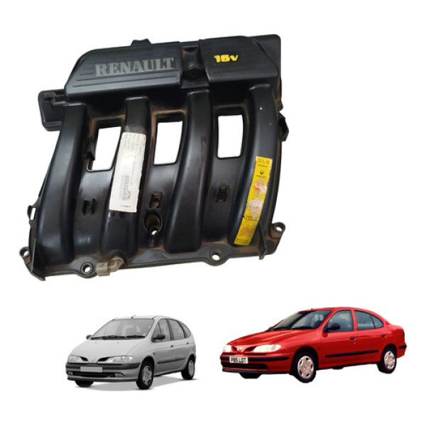 Coletor Admissão Renault Clio Scenic Megane 1.6 16v 99 05