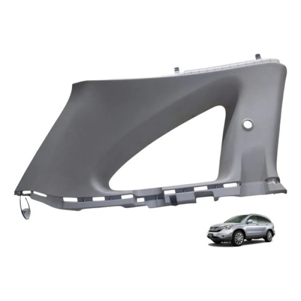 Acabamento Vidro Fixo Traseiro Esquerda Cr-v 2008 A 2011 Cinza