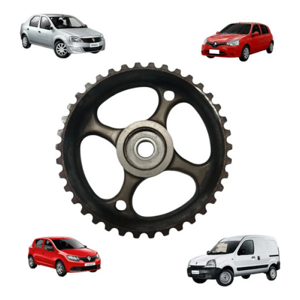 Polia Comando Valvulas Clio Sandero Logan Kangoo 1.0 1.6 16v