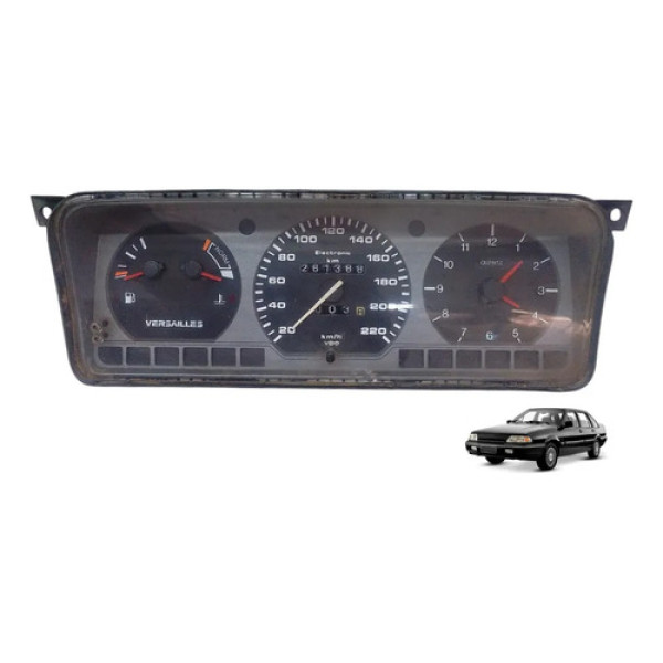 Painel Instrumentos Ford Versailles Ghia 1992 A 1995 Preto