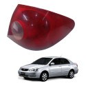 Lanterna Traseira Direita Corolla 2003 2004 2005 2006 2007 Direito/passageiro Vermelho