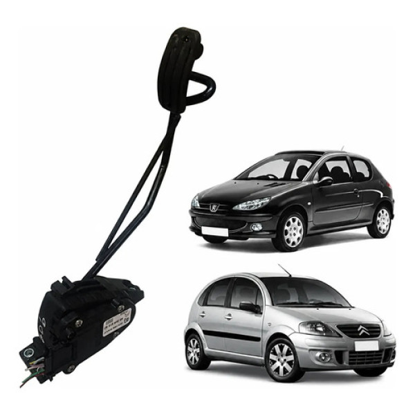 Pedal Acelerador Eletrônico Peugeot 206 Citroen C3 2001 2012