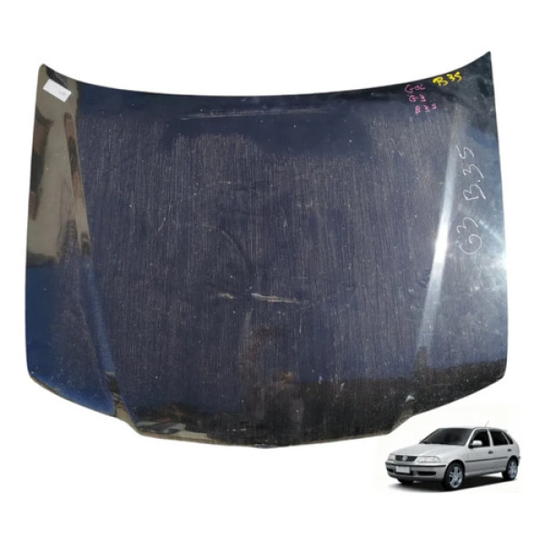 Capô Dianteiro Vw Gol Parati Saveiro G3 Detalhe 2000 A 2005