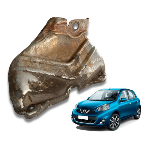 Defletor Coletor Escape Nissan March 1.0 16v 4 Cil 2012 2015