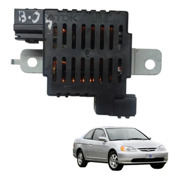 Módulo Ruído Antena Resistor Desembaçador Traseiro Civic G7