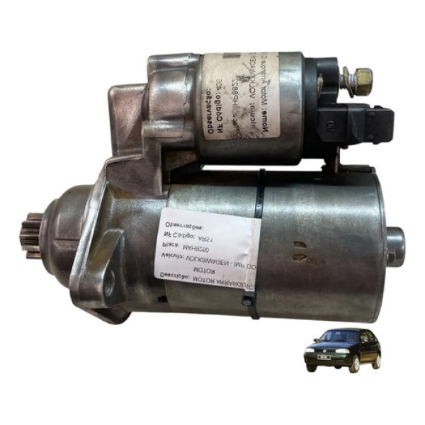 Motor De Partida Arranque Gol Mi Gol G2 Gol G3 1996 12v