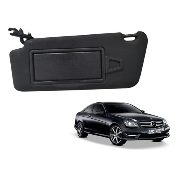 Quebra Para Sol Esquerdo Mercedes Benz C180 Coupê 2014 2018