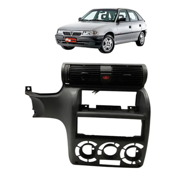 Moldura Painel Central Alerta Astra 1995 1996 1997 95 96 97 Preto