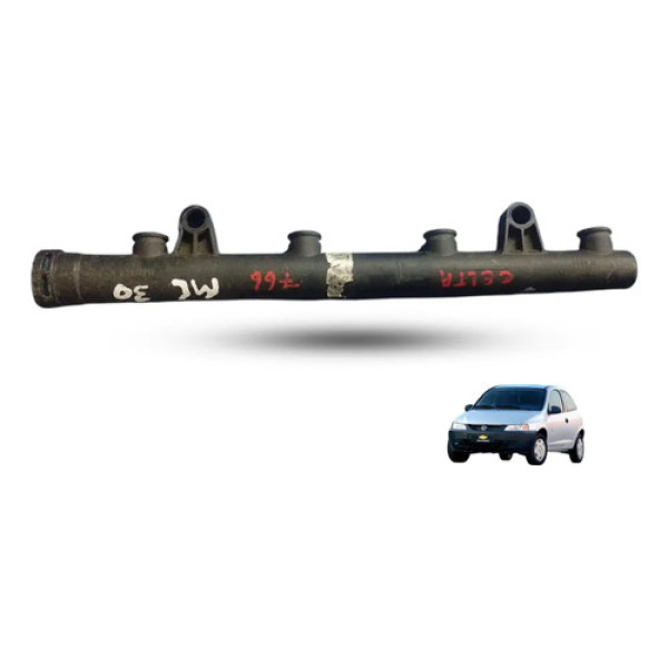 Flauta Bico Injetor Gm Corsa Celta 1.0 8v 25312141
