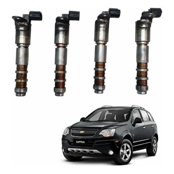 4 Válvula Solenoide Captiva 3.6 V6 2008 2009 2010 2011 2012
