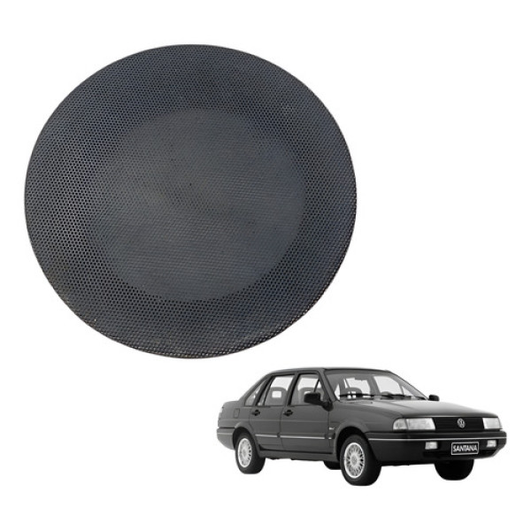 Grade Tela Som Auto Falante Volkswagen Santana 1992 1998 Cinza-escuro