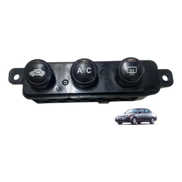 Botão Comando Ar Condicionado Desembaçador A010nh365l Honda Preto