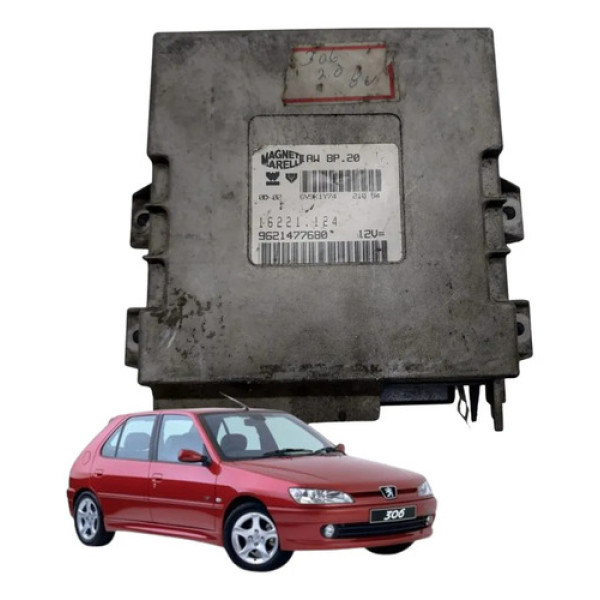 Módulo Injeção Uce Central Peugeot 306 9621477680 16221124
