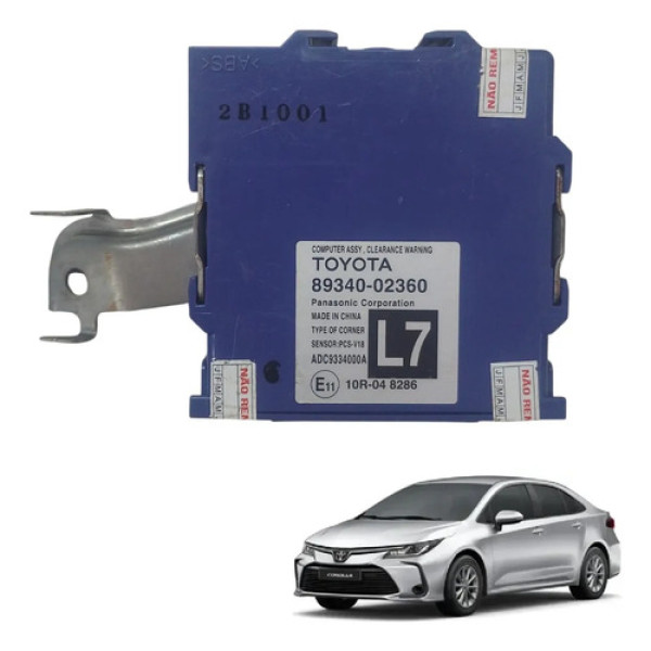 Modulo Sensor Estacionamento Orig Corolla 20/26 8934002360 Azul