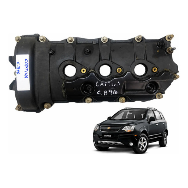 Tampa Válvula Cabeçote Direita Gm Captiva 3.6 2012 12626266 Preto