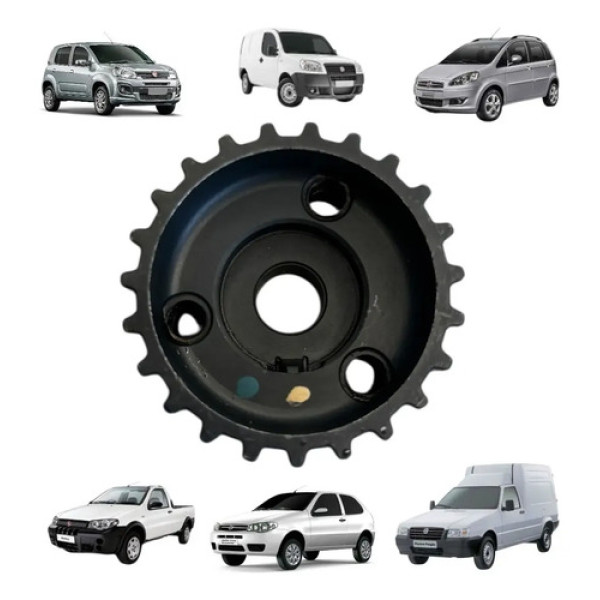 Engrenagem Virabrequim Fire E Evo 1.0 1.3 1.4 Fiat 55181243