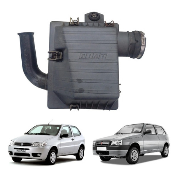 Caixa Filtro Ar Completa Fiat Palio Siena Uno 1.0 1.4 Fire
