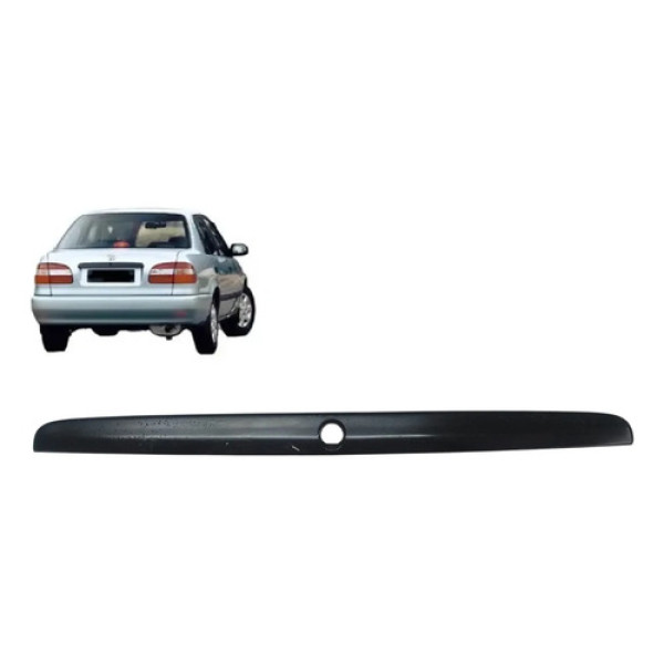 Friso Tampa Traseira Porta Malas Corolla 98 99 2000 2002 Preto