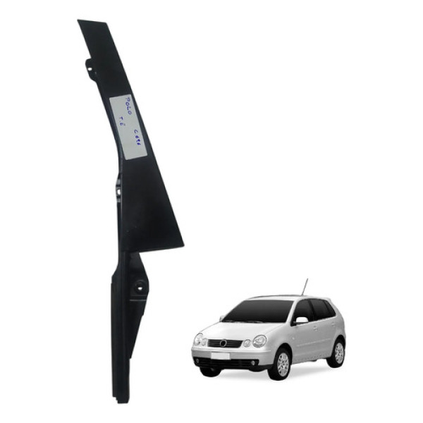 Moldura Coluna Porta Polo Hatch 2003 2006 Traseira Esquerda