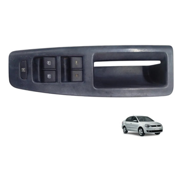 Botão Interruptor Vidro Vw Polo 2003 A 2013 6q1867171f
