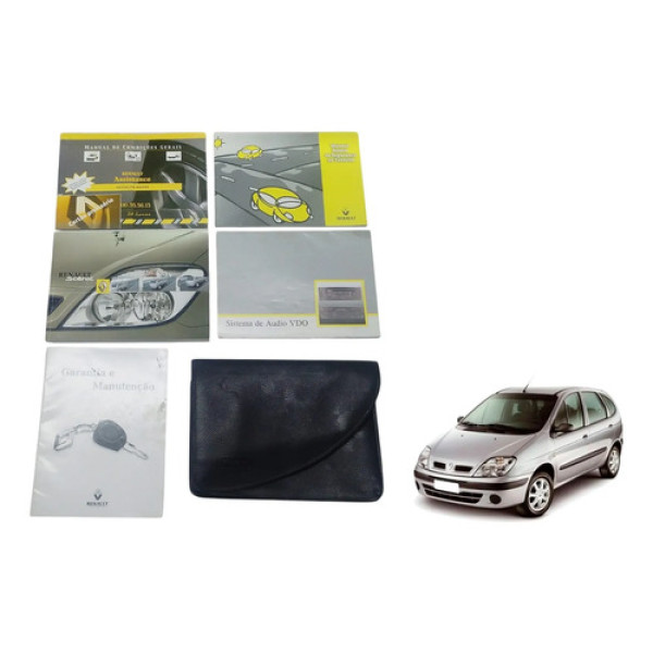 Manual Proprietário Garantia Rádio Renault Scenic Original