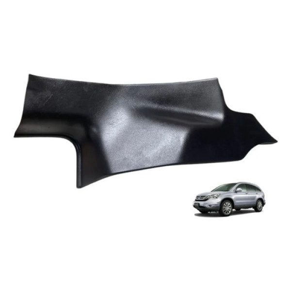 Moldura Soleira Traseira Direita Honda Cr-v 2007 A 2011 Preto