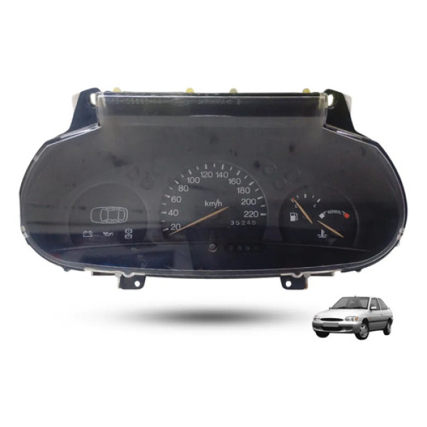 Painel Instrumento Ford Escort 1996 1997 1998 Preto