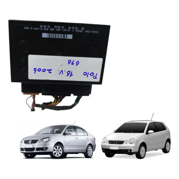 Modulo Conforto Vidro Alarme Trava Vw Polo 2003 A 2012