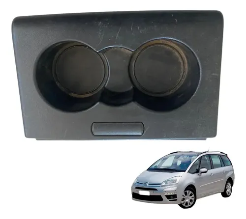 Porta Copos Banco Traseiro Citroën C4 2009 2.0 Preto