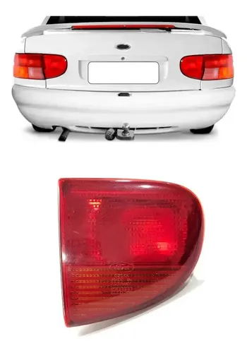 Lanterna Traseira Tampa Escort 97 98 99 01 02 Zetec Esquerdo Esquerdo/motorista Vermelho
