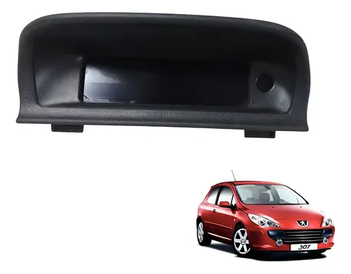 Display Tela Relógio Painel Central Peugeot 307 Original Preto