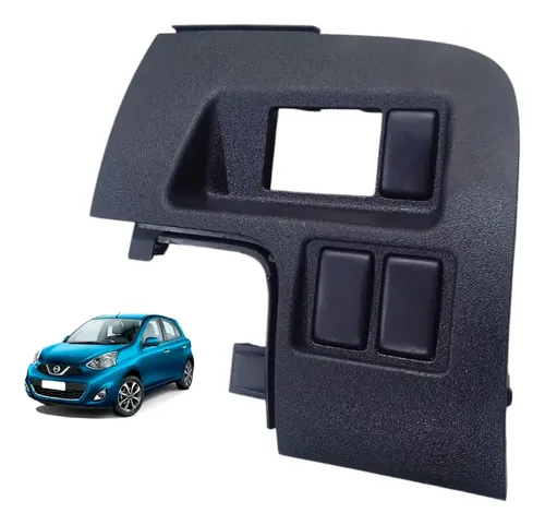 Moldura Botao Retrovisor Nissan March 2010 A 2015
