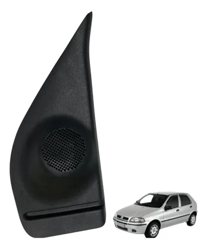 Moldura Interna Retrovisor Direito Fiat Palio 1997 A 2000 Preto