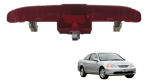 Break Light Luz Freio Superior Vidro Honda Civic 2001 2006