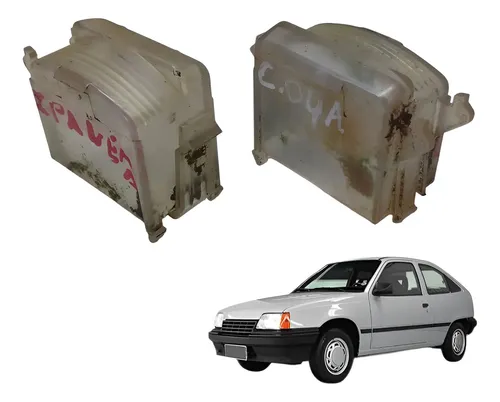 Par Lente Capa Luz Placa Chevrolet Kadett Ipanema 1994 1998 Transparente