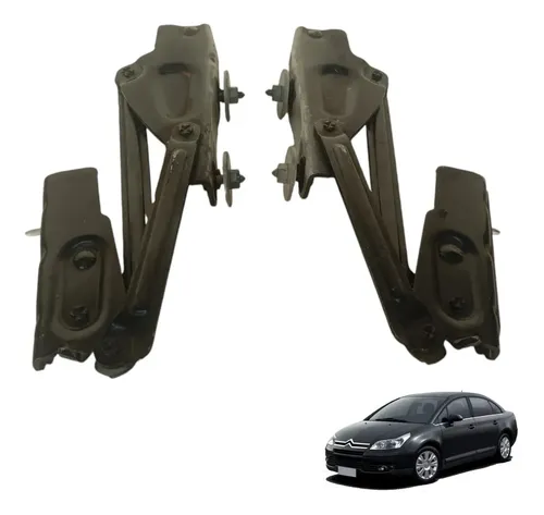 Par Dobradiça Tampa Traseira Citroen C4 Pallas 2007 2012