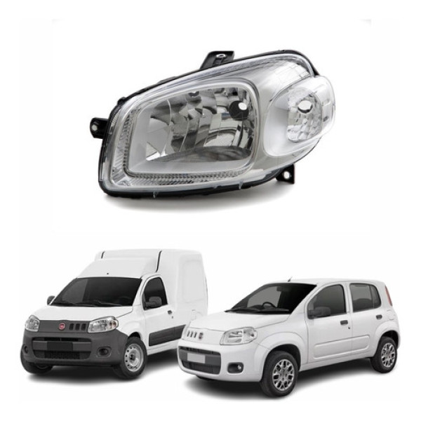 Farol Novo Uno Way Vivace 2010 A 2014 Fiorino 2010 A 2019 Le