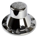 Capa De Cubo Cromada Tração Scania 