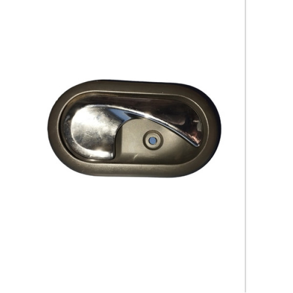 Puxador Interno Direito Porta Preto Sandero 2008 A 2013