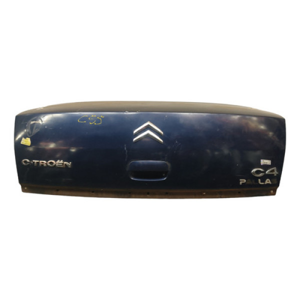 Tampa Traseira Citroen C4 Pallas 2008 A 2014 Azul