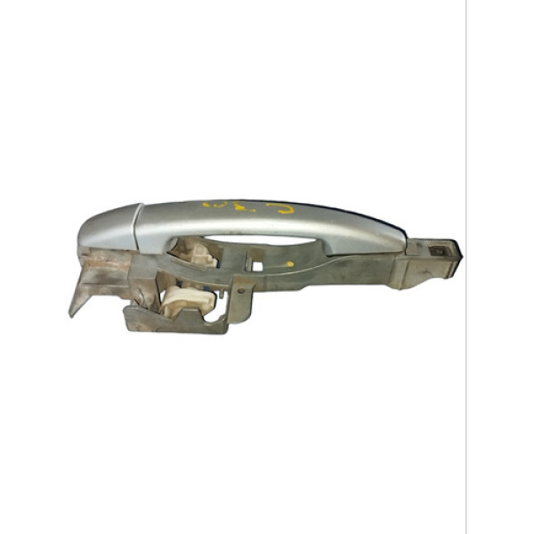 Maçaneta Externa Traseira Esquerda Peugeot 407 Prata 