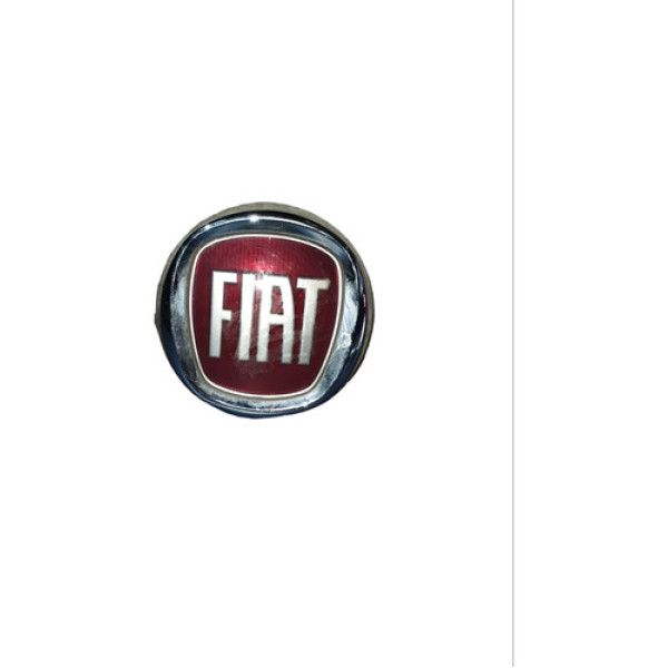 Emblema Vermelho  Fiat Strada Dianteira 51804366