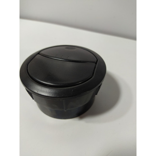 Difusor De Ar Lateral Fiat Novo Uno Preto