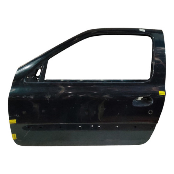 Porta Dianteira Esquerda Renault Clio 2004 A 2012 Verde