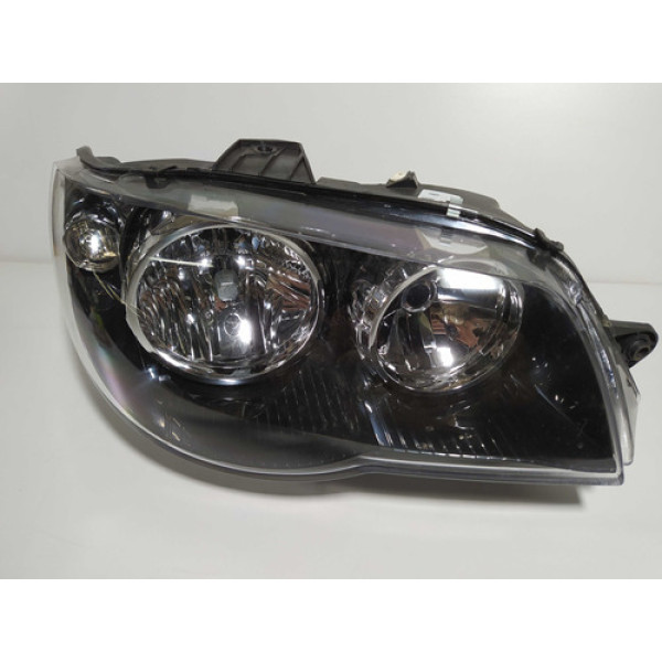Farol Dianteiro Direito Palio G3 2004 A 2011 Máscara Negra