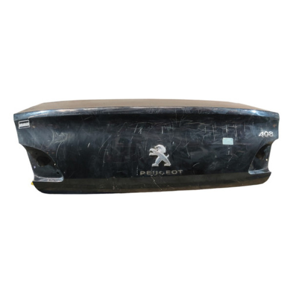 Tampa Traseira Porta Mala Peugeot 408 2012 A 2016 Preto